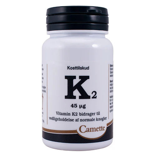 Camette K2 Vitamin 45 Mcg. | 180 tabletter