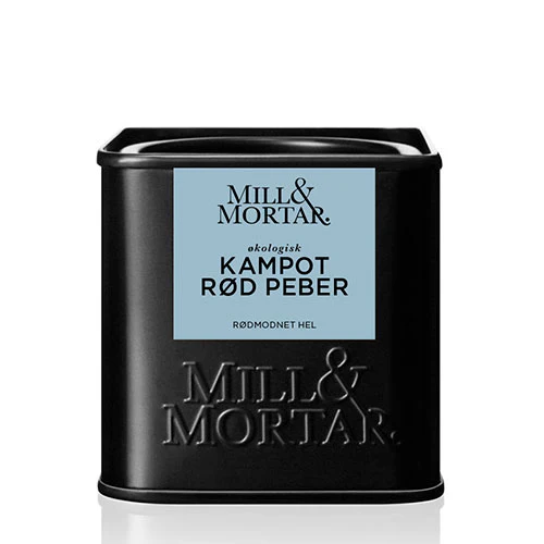 Mill & Mortar Kampot Rød Peber Økologisk | 50 g