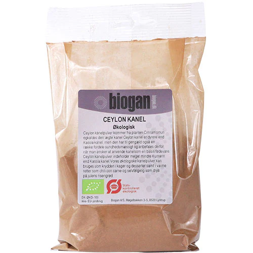 Biogan Økologisk Kanelpulver | 100 g