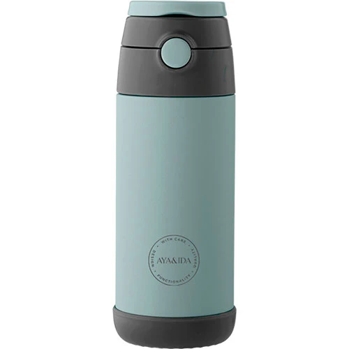 AYA&IDA Kids Straw Bottle | Mint Green
