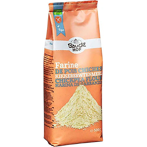 Bauckhof Kikærtemel Gutenfri Økologisk | 500 g
