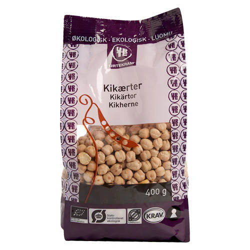 Urtekram Kikærter Økologisk | 400 g