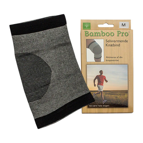 Bamboo Pro Knæbind Selvvarmende | Str. M