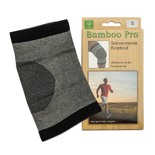 Bamboo Pro Knæbind Selvvarmende | Str. S