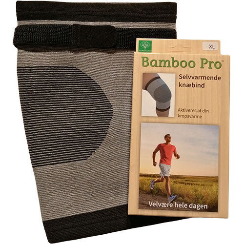 Bamboo Pro Knæbind Selvvarmende | Str. XL