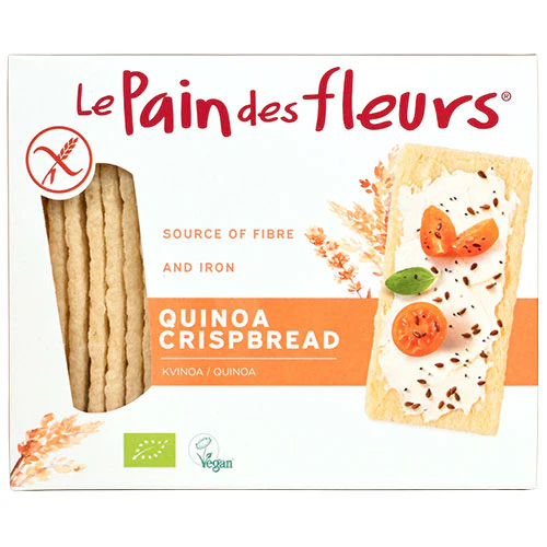 Le pain des fleurs Knækbrød Quinoa Glutenfri Økologisk | 150 g