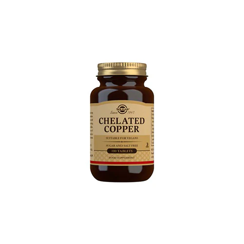 Solgar Kobber 2,5 mg | 100 tabletter