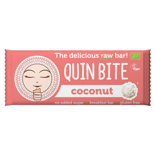 Quin Bite Bar Glutenfri Økologisk | Kokos