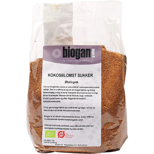Biogan Økologisk Kokosblomst Sukker | 500 g
