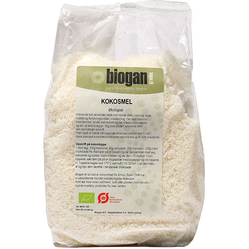 Biogan Økologisk Kokosmel | 500 g