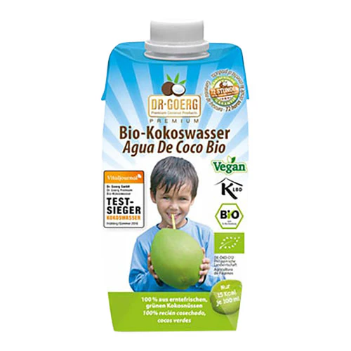 Dr. Goerg Kokosvand Økologisk | 330 ml