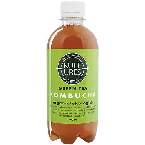 Kultures Kombucha Økologisk | Grøn Te