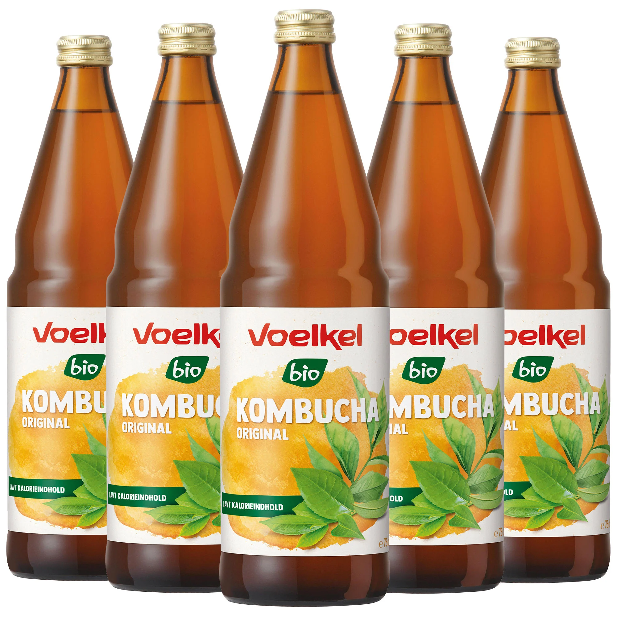 Voelkel Kombucha Original Økologisk | 5 x 750 ml