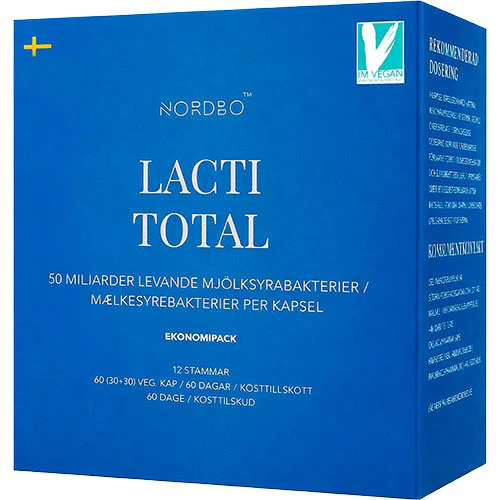 NORDBO Lactitotal 50 Mia. | 60 kapsler
