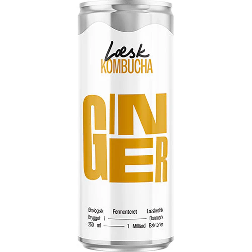 Læsk Økologisk Kombucha | Ginger