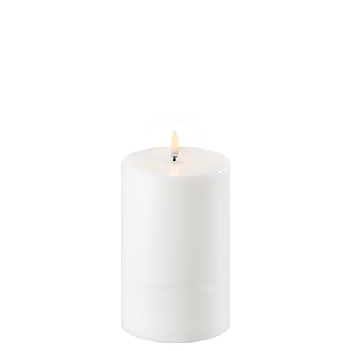Uyuni lighting LED Bloklys, Nordic white, Smooth, 10,1x15 cm