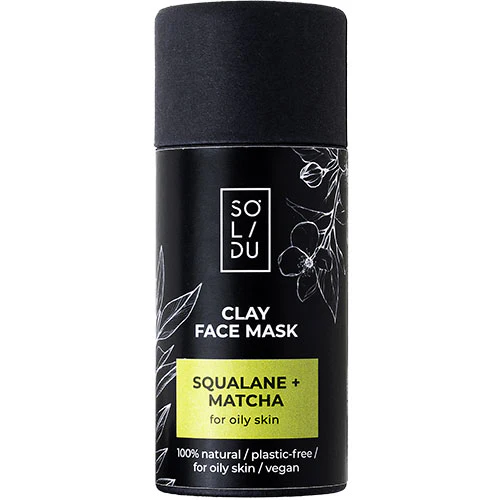Solidu Lermaske Til Ansigtet | 55 g