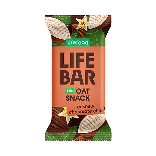Lifebar Havrebar Chocolate Chip Økologisk | 40 g