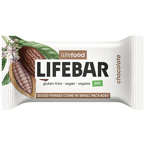 Lifebar Mini Raw Chocolate Raw Økologisk | 25 g