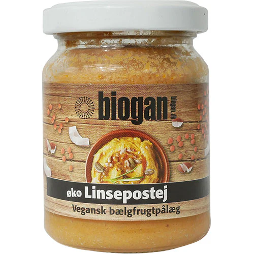 Biogan Linsepostej Økologisk | 115 g
