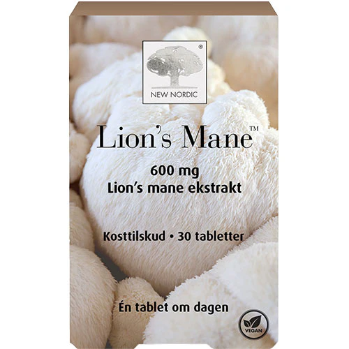 New Nordic Lion's Mane | 30 tabletter