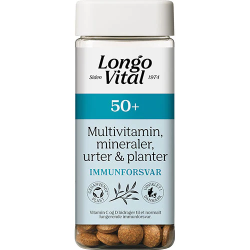 Longo 50+ | 180 tabletter