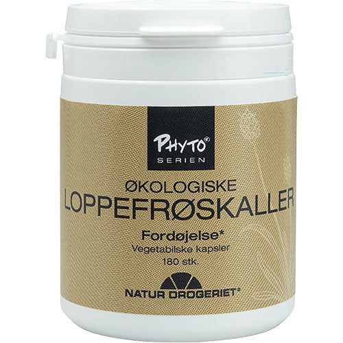 Natur-Drogeriet Loppefrøskaller Økologisk | 180 kapsler