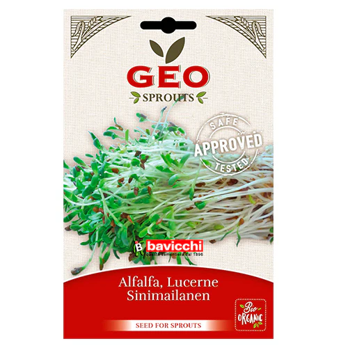 GEO Bavicchi Lucernefrø Til Spiring Økologisk | 30 g