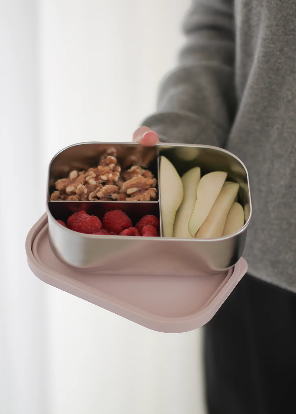 AYA&IDA Lunch Box 900 ml | Soft Rose - Image 2