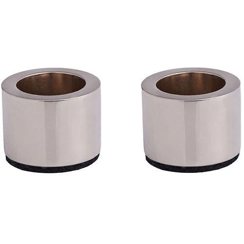 Uyuni lighting Lysestage t. kronelys, Chrome, 2-pack, 3,2x2,3 cm