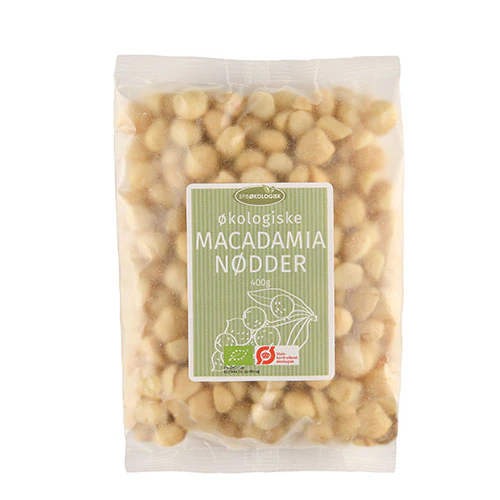 Spis Økologisk Macadamianødder Økologisk | 400 g