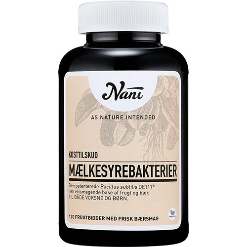 Nani Mælkesyrebakterier | 120 gummies
