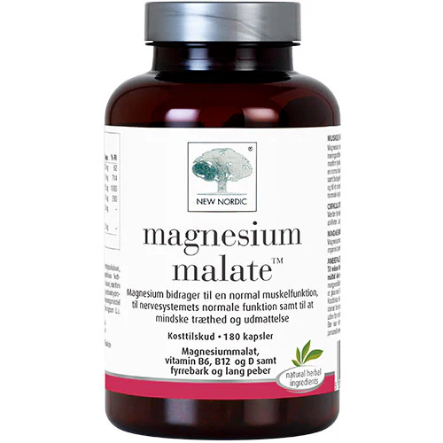 New Nordic Magnesium Malate | 180 kapsler