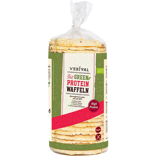 Verival Majs-protein Vafler Økologisk | 120 g