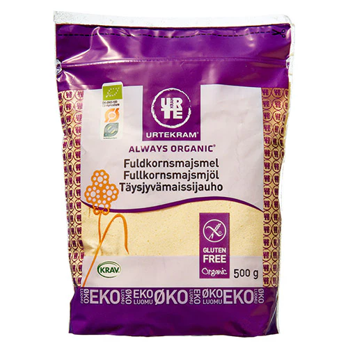 Urtekram Majsmel Fuldkorn Økologisk | 500 g