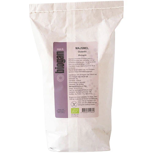 Biogan Majsmel Glutenfri Økologisk | 1 kg