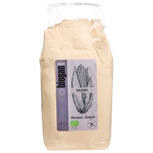 Biogan Økologisk Majsmel Glutenfri | 1 kg