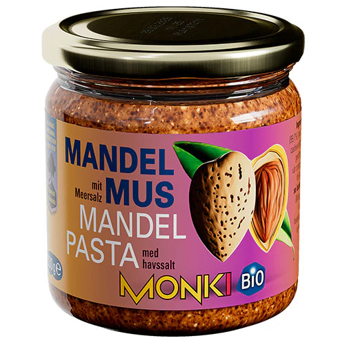 Monki Mandelsmør Brun Økologisk | 330 g