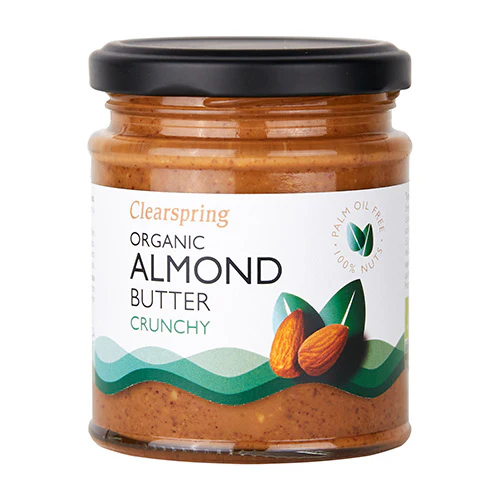 Clearspring Almond Butter Økologisk | Crunchy