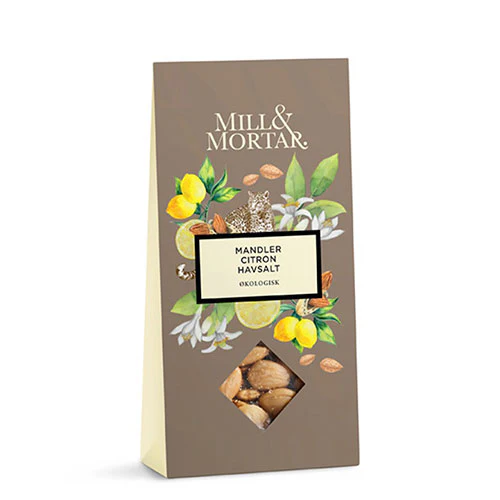 Nutty Munch Mandler Citron Havsalt Økologisk | 100 g