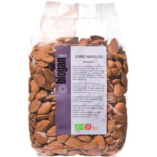 Biogan Økologiske Mandler | 1 kg