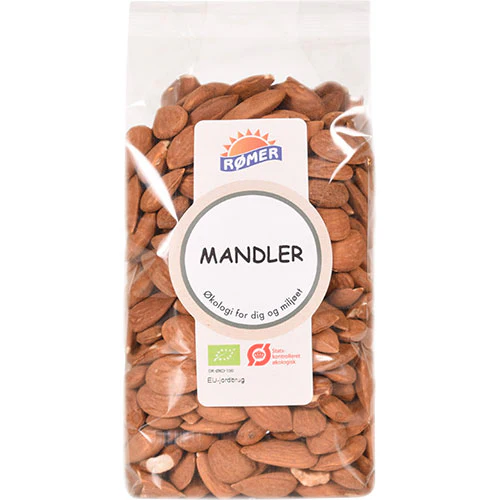 Rømer Mandler Økologisk | 400 g