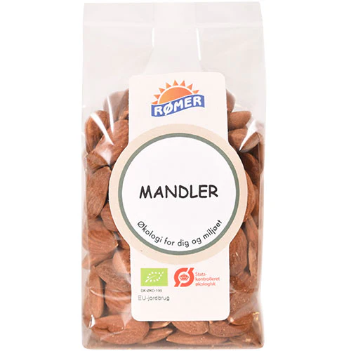 Rømer Mandler Økologisk | 200 g