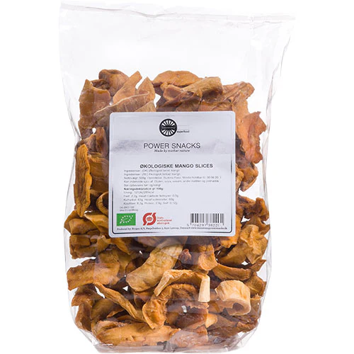 Dannevang Mangoslices Økologisk | 500 g