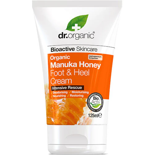 Dr. Organic Manuka Honey Foot & Heel Cream 500g | 125 ml