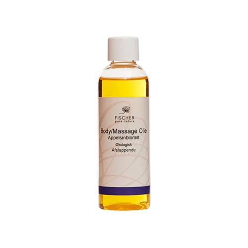 Fischer Pure Nature Massageolie Appelsinblomst Økologisk | 100 ml