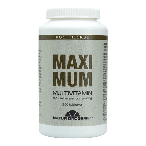 Natur-Drogeriet Maximum | 200 tabletter