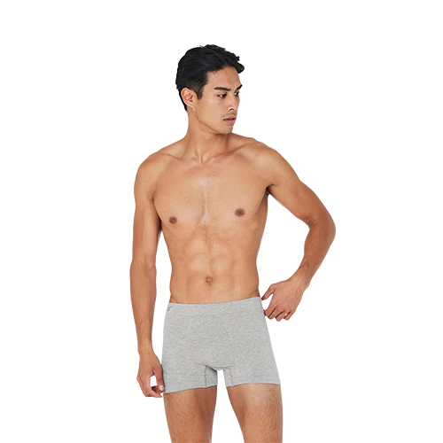 Boody Men´s Boxers Light Grey Marl | Str. M