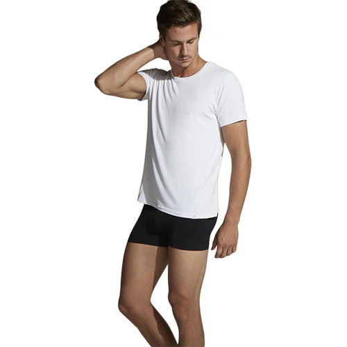 Boody Men´s Crew Neck T-shirt Hvid | Str. M