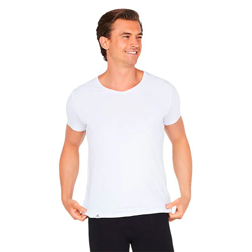 Boody Men´s V-neck T-shirt Hvid | Str. S